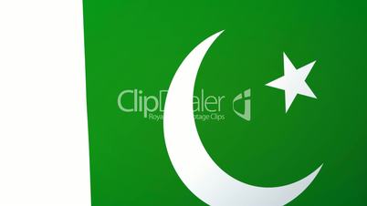 Pakistan Waving Flag
