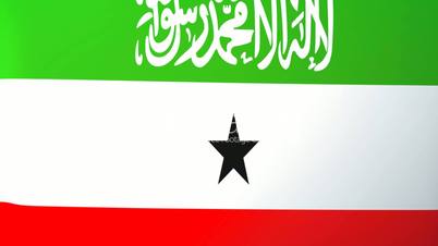 Somaliland Waving Flag