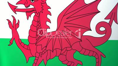Wales Waving Flag