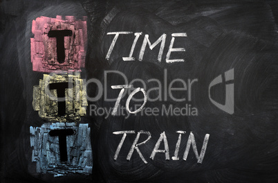 Acronym of TTT for Time To Train
