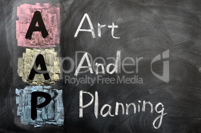 Acronym of AAP for Art and Planning