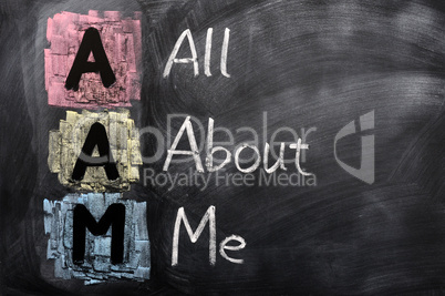 Acronym of AAM for All About Me