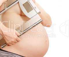 Pregnant Woman With Scales