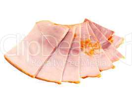 big group of thinly sliced meat