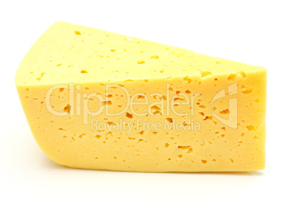 A piece of Swiss cheese