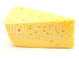 A piece of Swiss cheese