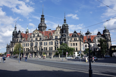 historisches Residenzschloss in Dresden