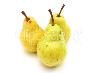 Ripe pears.