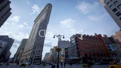 Timelapse Crossing at Flatiron Building