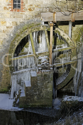 Vereiste Wassermühle