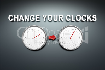 Change your clocks