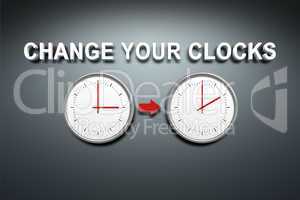 Change your clocks