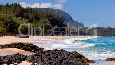 Lumahai beach in Kauai