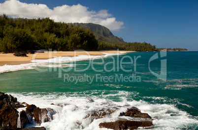 Lumahai beach in Kauai