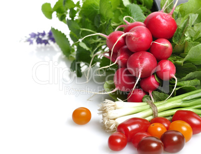 Fresh Vegetables And Herbs