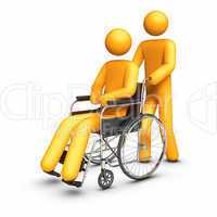 Wheelchair - Helping hand