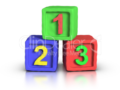 Play Blocks - Numbers