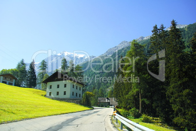 Straße nach Sulden