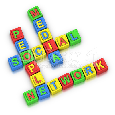 Crossword Puzzle : SOCIAL MEDIA PEOPLE NETWORK
