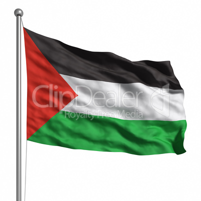 Flag of Palestine.