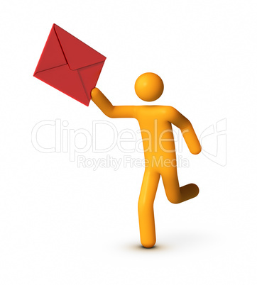 Delivering Envelope