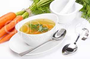 clear broth