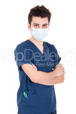 Doctor wearing mask