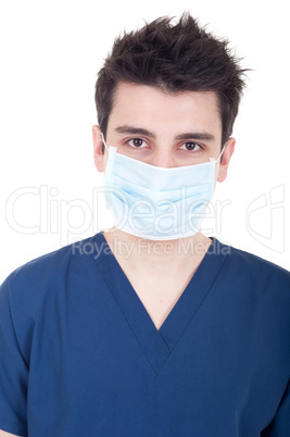 Doctor wearing mask