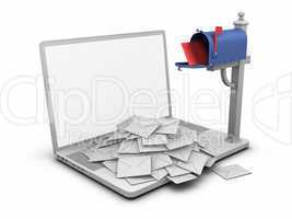 Laptop - Mailbox