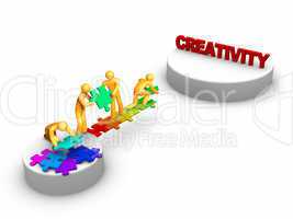 Team work for Creativity