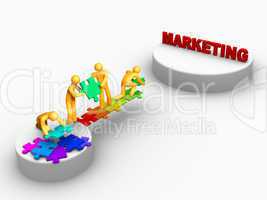 Team work for Marketing