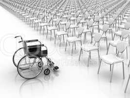 Wheelchair  -  Individuality Concept