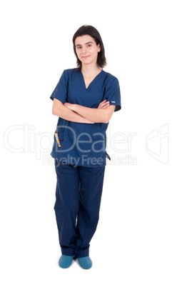 Doctor wearing uniform