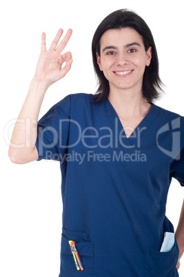 Dentist ok sign