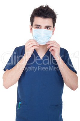 Doctor wearing mask