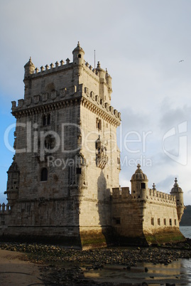 Belem Tower in Lisbon, Portugal