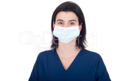 Doctor wearing mask