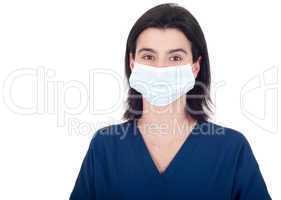 Doctor wearing mask