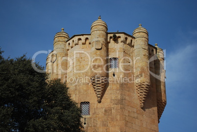 Tower of Clavero in Salamanca, Spain
