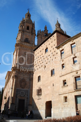 University and House of Shells in Salamanca, Spain