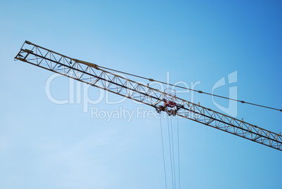 Crane at Construction Site