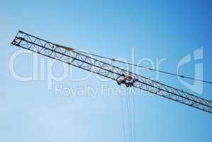 Crane at Construction Site