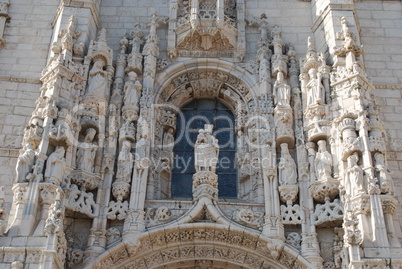 Hieronymites Monastery in Lisbon (Detail)