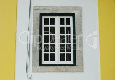 Window detail of a typical house