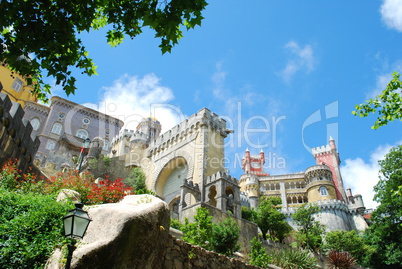 National Palace of Pena in Sintra, Portugal
