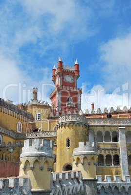 National Palace of Pena in Sintra, Portugal