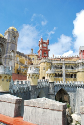 National Palace of Pena in Sintra, Portugal