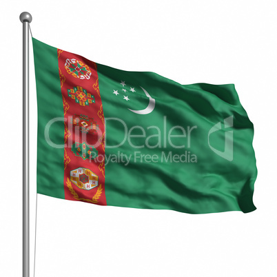 Flag of Turkmenistan