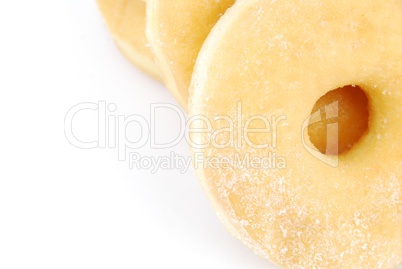 Sweet donuts (white background)