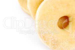 Sweet donuts (white background)